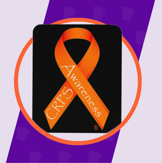 Featured image for “CRPS Awareness Mouse pad”